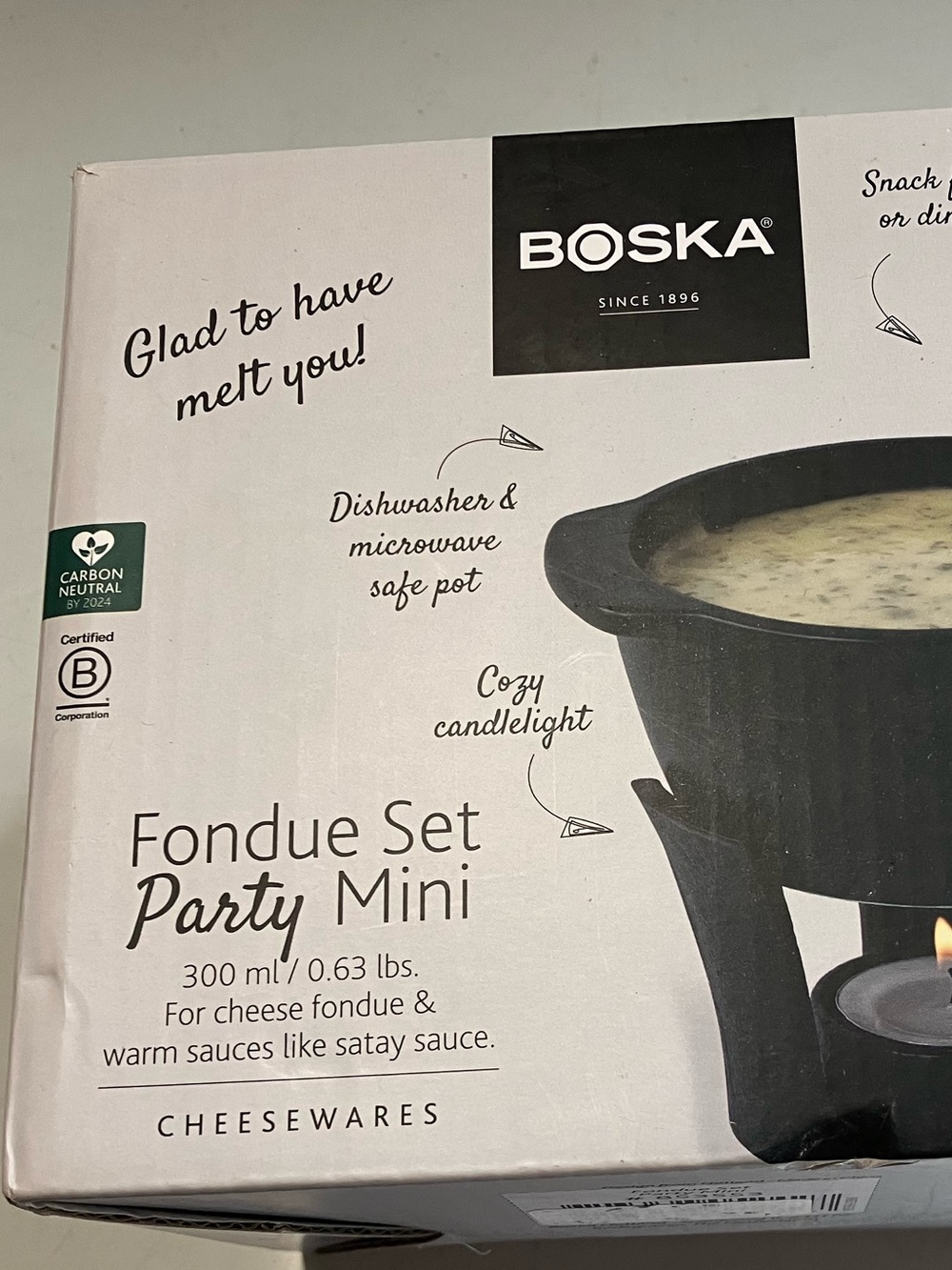 Boska Fondue Set Party Mini - Black